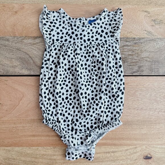🧸 SALE! (5/$15, 8/$22, 12/$30) Old Navy baby romper 3-6m baby girl bodysuit - Picture 1 of 4